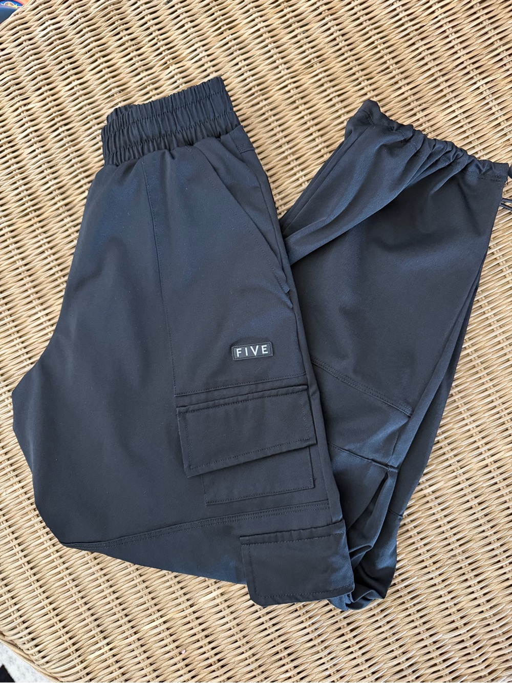 FIVE THE LABEL DANCEWEAR Black Cargo Pants Size Youth Large - Picture 7 of 7